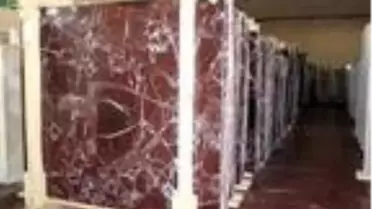 Elazığ'da üretilen 'vişne mermeri', 45 ülkeye ihraç ediliyor