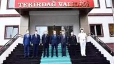 İçişleri Bakan Yardımcısı Çataklı, Tekirdağ'da asayiş değerlendirme toplantısına katıldı