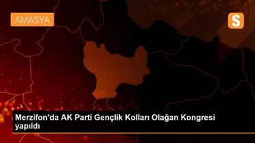 Merzifon'da AK Parti Gençlik Kolları Olağan Kongresi yapıldı