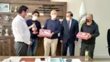 Dünyaca ünlü müzisyen Yamamoto, Hüyük Belediyesi'ni ziyaret etti