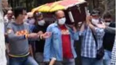 Göztepe'nin efsanesi Güzelırmak son yolculuğuna uğurlandı