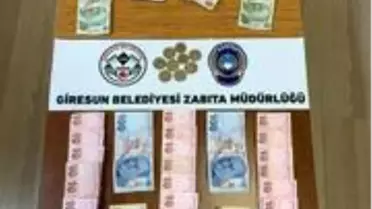 Yakalanan dilencinin üzerinden 1000 lira çıktı
