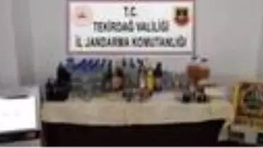 Tekirdağ'da 77 litre sahte ve kaçak içki ele geçirildi