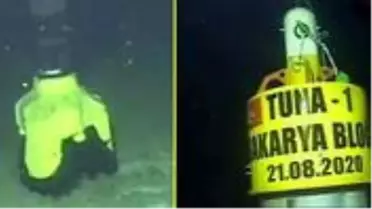 Erdoğan'ın duyurduğu yeni doğal gaz müjdesi için çalışmalar başladı! İşte Tuna-1 kuyusundan ilk görüntüler