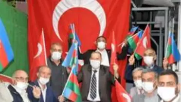 Manisa'da hemşehri derneklerinden Azerbaycan'a tam destek