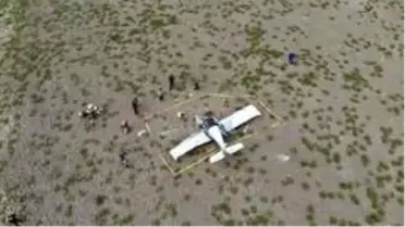 Büyükçekmece'de eğitim uçağı düştü