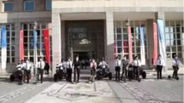Büyükşehir'den güvenlik görevlilerine yeni ekipman desteği