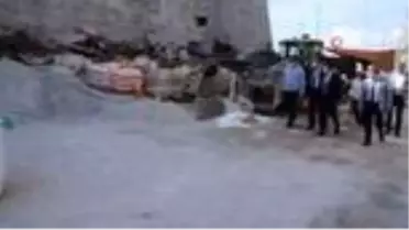 Son dakika 3. sayfa: Bodrum kalesinde vinç kazası: 1'i ağır 2 işçi yaralı