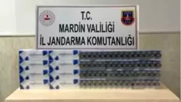 Mardin'de kaçak sigara operasyonu