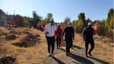 Kayseri'de 29 Ekim Cumhuriyet Bayramı dolayısıyla koşu düzenlendi