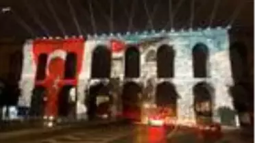 Hologram gösterisiyle Cumhuriyet Bayramı coşkusu