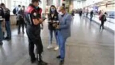 AŞTİ'deki 'çığırtkan' denetiminde 67 kişiye 12 bin TL ceza