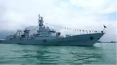 Pakistan Donanması'na ait gemi Türkiye'de uluslararası deniz tatbikatına katıldı