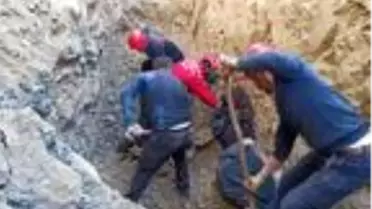 Son dakika... Su kuyusu kazarken göçük altında kalan baba- oğul öldü