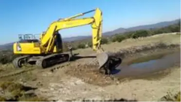 Seyitli HİS göletlerinde temizlik başladı