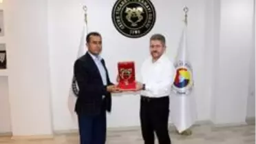 TSO Meclis Başkanı Yıldırım, Irak Türkmen Cephesi Milletvekili Bilal ile bir araya geldi
