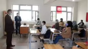 Kahta'da yüz yüze eğitimde üçüncü aşama başladı