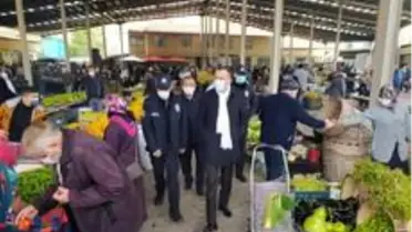 İskilip'te korona virüs denetimi