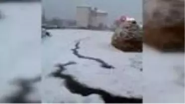 Ardahan'ın yüksek kesimlerine yılın ilk karı yağdı