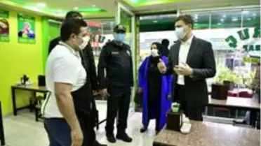 Bahçelievler'de lokanta ve iş yerlerine korona virüs denetimi