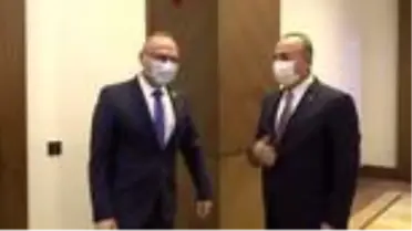 Çavuşoğlu, Turkovic ve Radman ile görüştü