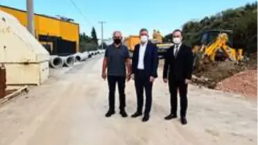 Barakfakih OSB'de altyapı çalışmaları aralıksız sürüyor