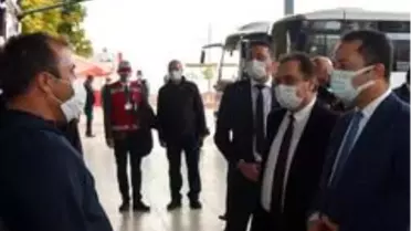 Belediye başkanından salgınla mücadele denetimi