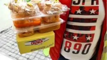 Bu sefer çikolata paketleri dağıtıldı