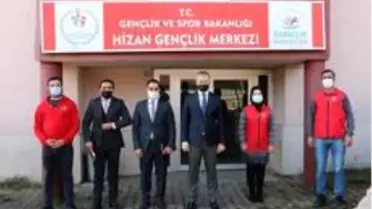 Kaymakam Yelek'ten gençlik merkezine ziyaret