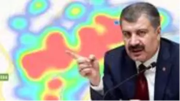 Fahrettin Koca'nın HES uygulamasında örnek gösterdiği Tekirdağ'da harita kırmızıya döndü