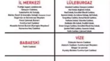 Kırklareli genelinde sigara içme kısıtlaması getirilen yerler duyuruldu