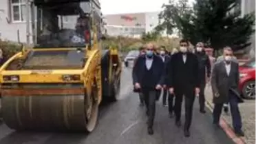 Üstyapı çalışmaları kapsamında Cevizli'de 4 Bin 673 ton asfalt serimi gerçekleştirildi