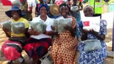 TİKA'dan Namibyalı çiftçilere sıtmayla mücadelede destek