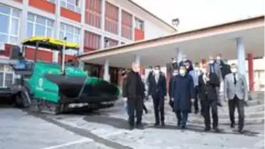 Malatya Büyükşehir, Malatya Lisesi'nde bahçe düzenlemesi gerçekleştirdi