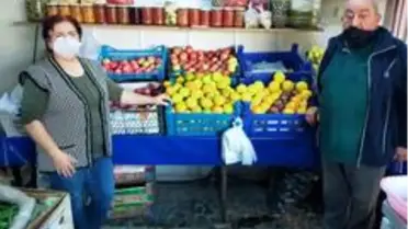 Aydın'da manavlarda kış yoğunluğu başladı
