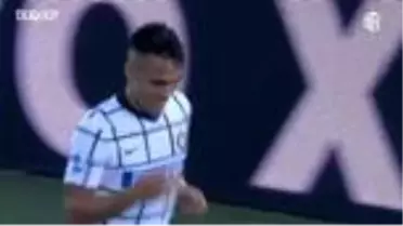 Lautaro Martinez'in Atalanta'ya Attığı Kafa Golü