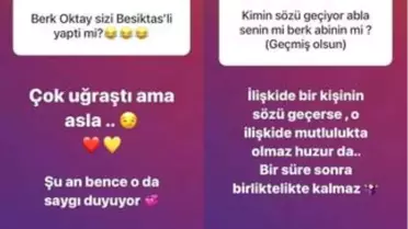 YILDIZ ÇAĞRI ATİKSOY-BERK OKTAY İLİŞKİSİNDEKİ SIKINTI