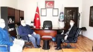 Son dakika haber... Eski Devlet Bakanı Şeker'den Başkan Tuna'yla bir araya geldi