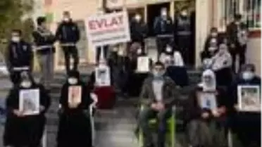 HDP önündeki evlat nöbetinde aile sayısı 159'a çıktı