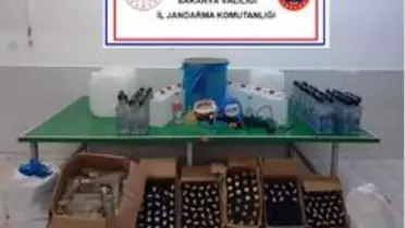 Son dakika haberi: Sahte alkolle yakalanan şahısların evi imalathane çıktı