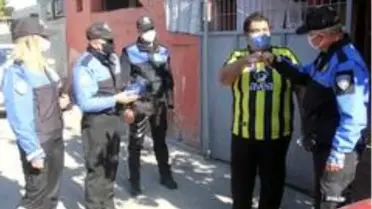 Son dakika haberi... Engelli genç polis olup vatandaşları virüse karşı uyardı
