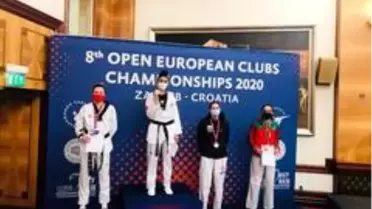 Milli taekwondoculardan 2 altın, 2 gümüş, 1 bronz madalya