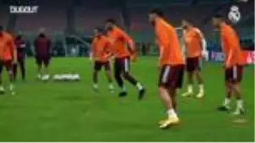 Real Madrid San Siro'da Antrenman Yaptı