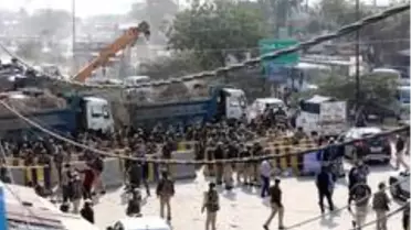 Son dakika haberleri | Hindistan'da hükümeti protesto eden çiftçilere polis müdahalesi