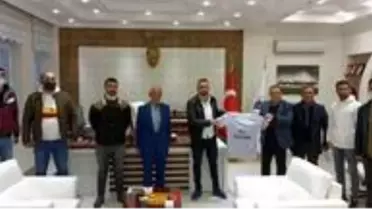Başkan Kazgan'a Yeni Malatyaspor taraftarlarından ziyaret