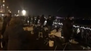 Galata Köprüsünde korona virüse olta attılar