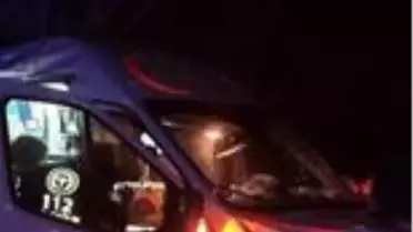 Hasta nakleden ambulans kaza yaptı: 3 yaralı