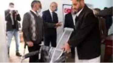 TİKA'dan Libya'da engellilere tekerlekli sandalye desteği