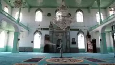 Burdur' da camiler dezenfekte edildi