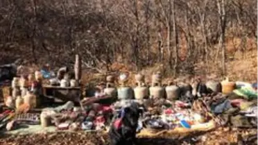 Bingöl'de teröristlere ait iki sığınak imha edildi